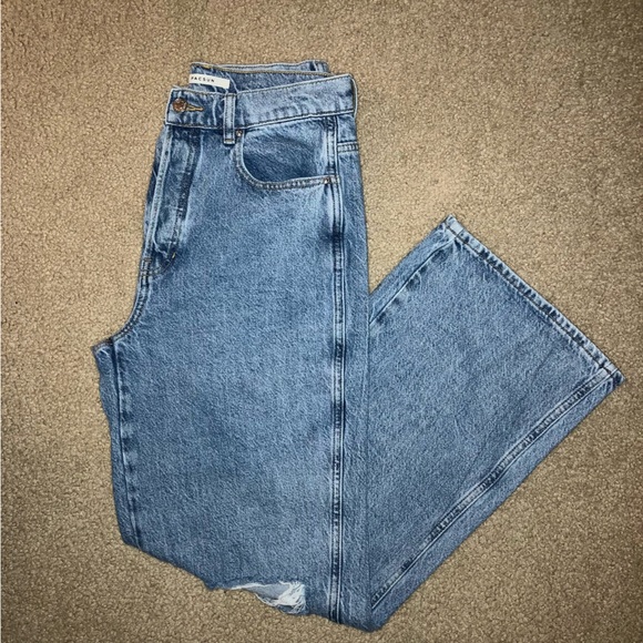 NEW Pacsun High-Waisted Ripped Baggy Jeans - Picture 8 of 12